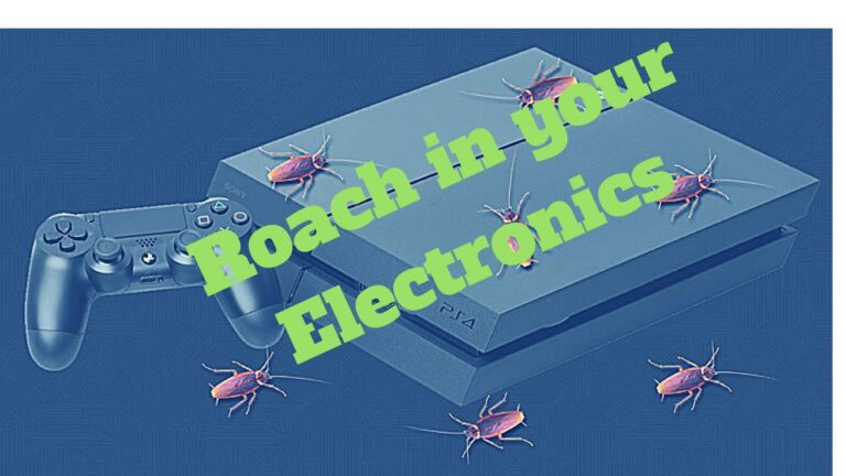 how to get rid of roaches in electronics