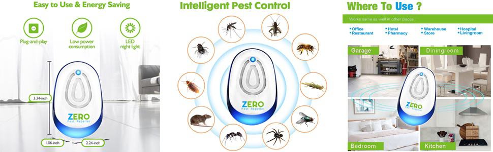 Zeropest Best Ultrasonic Pest Repeller
